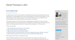 Desktop Screenshot of d4nt.com